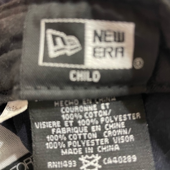 New Era Kids MLB Basic NY Yankees Adjustable Cap • Blue • Good Condition - Picture 4 of 5